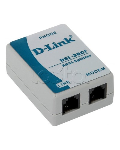 Сплиттер ADSL D-Link DSL-30CF/RS в Вологде Маршрутизаторы, Роутеры и Точки Доступа Pintop.ru