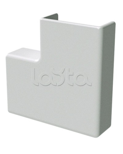 Угол плоский белый 22x10 DKC (00407R) в Вологде Аксессуары для кабель-канала Pintop.ru