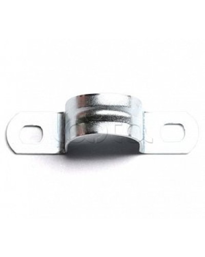 Держатель оцинкованный двусторонний д.63мм 53362ДКС в Вологде Держатели, клипсы, скобы Pintop.ru