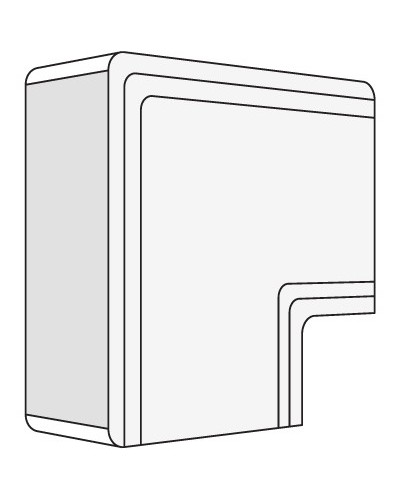 Угол плоский NPAN 120x40 DKC 01742 в Вологде Аксессуары для кабель-канала Pintop.ru