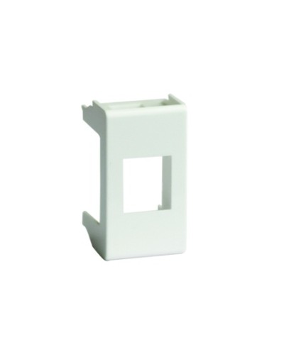 Адаптер для keystone, VIVA, 1 мод, цвет серый DKC 45107 в Вологде Аксессуары для стоек и шкафов Pintop.ru