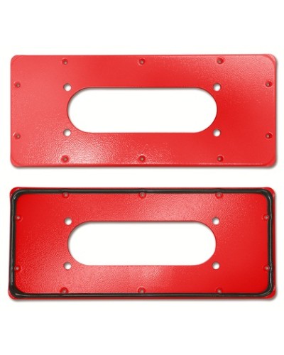 Фланец красный для ST с перф. Тип 5 DKC R5FPST03-RAL3000 в Вологде Аксессуары для стоек и шкафов Pintop.ru