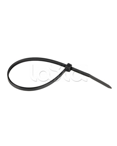 Хомут нейлоновый черный (3,6х180) (100шт.) EKF Basic (plc-cb-3.6x180) в Вологде Стяжки-хомуты Pintop.ru